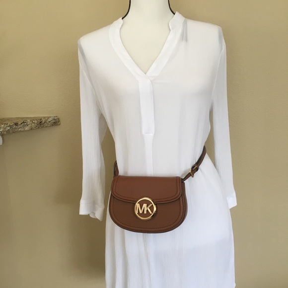 Michael Kors Fulton small belt bag Xbody clutch - Picture 3 of 8